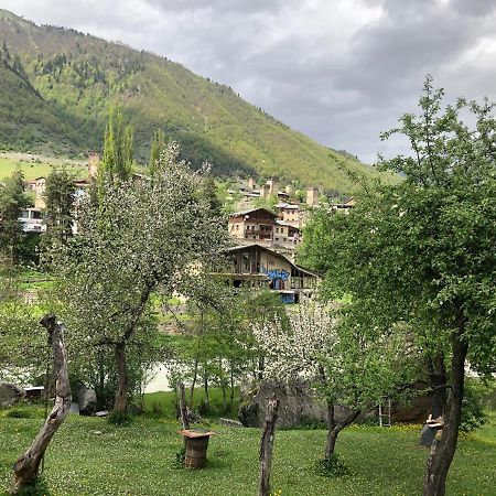 Mushkudiani Manor Hotel Mestia Exterior foto