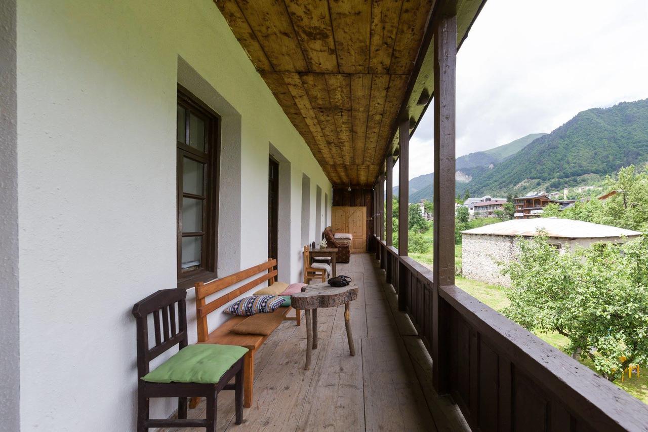 Mushkudiani Manor Hotel Mestia Exterior foto