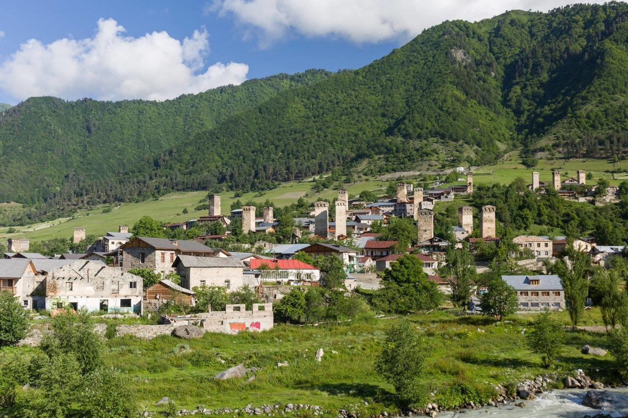Mushkudiani Manor Hotel Mestia Exterior foto