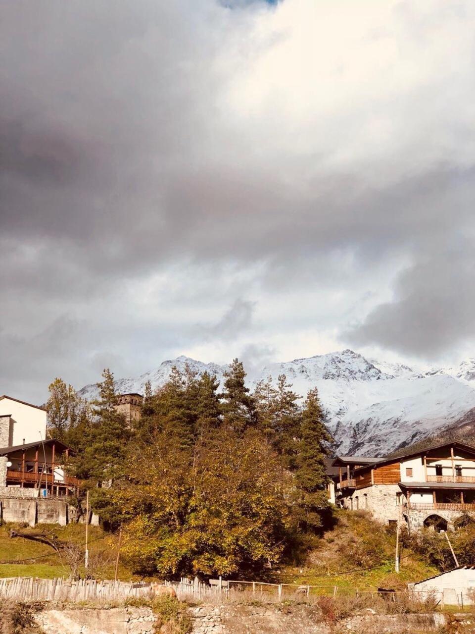 Mushkudiani Manor Hotel Mestia Exterior foto