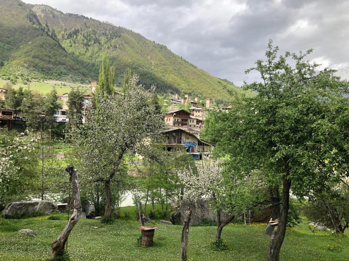 Mushkudiani Manor Hotel Mestia Exterior foto